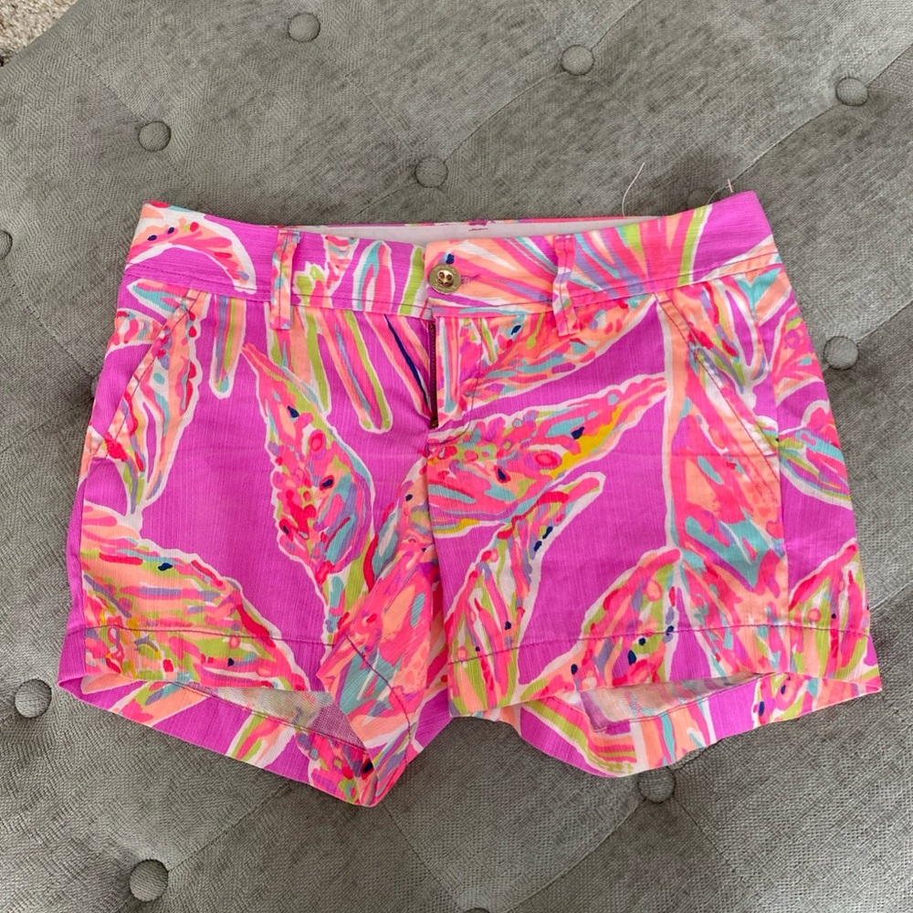 Lilly Pulitzer The Callahan Short Size 0 Multi Color